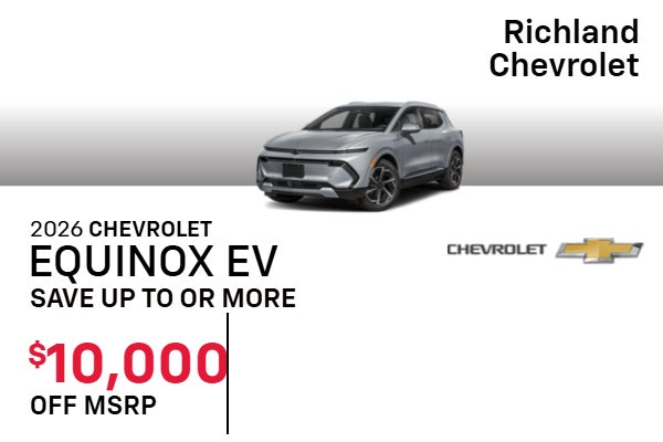 Equinox EV $10,000 off