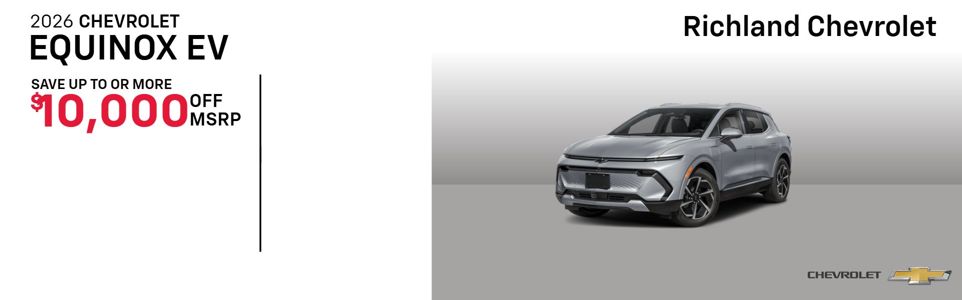 Equinox EV $10,000 off